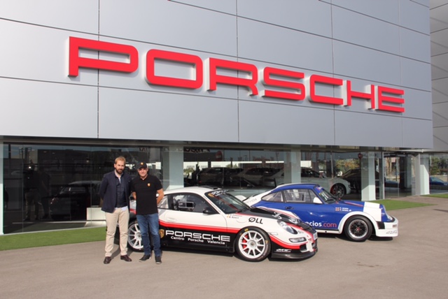 Centro Porsche Valencia patrocina al equipo de Santiago Cañizares en el certamen territorial de rallies