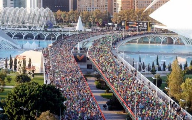 El Maratón Valencia, récord de corredores internacionales con un 50 %
