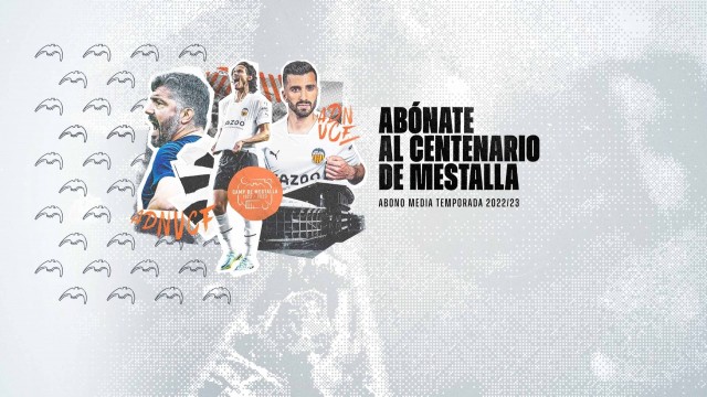 El Valencia lanza el abono de media temporada para sus socios