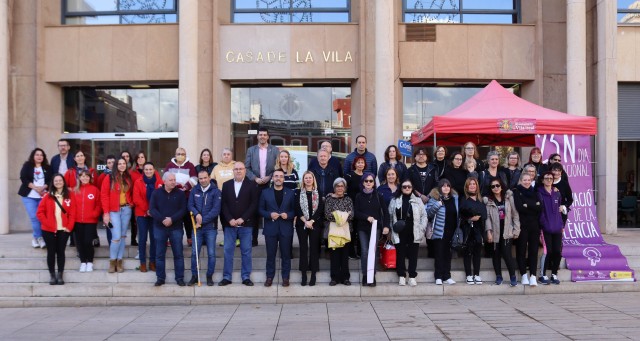Vila-real clama unida contra les violències masclistes