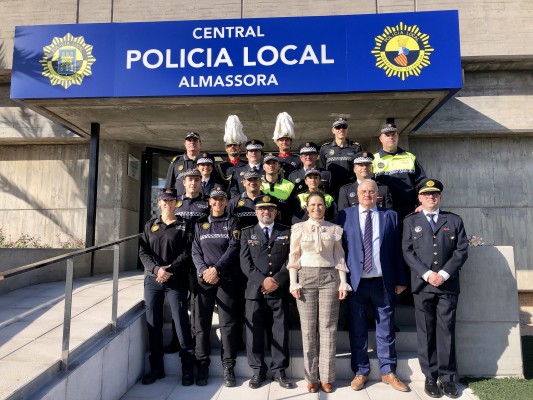 Almassora estrena su nueva central de Policía Local tras una reforma de 578.000 euros