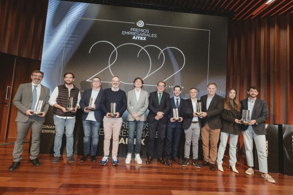 Interfabrics, Montibello y Kimera Technologies, galardonadas en los Premios Empresariales Aitex