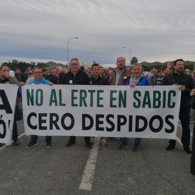 El Ayuntamiento de Cartagena se solidariza con los empleados de Sabic y apoya un 
