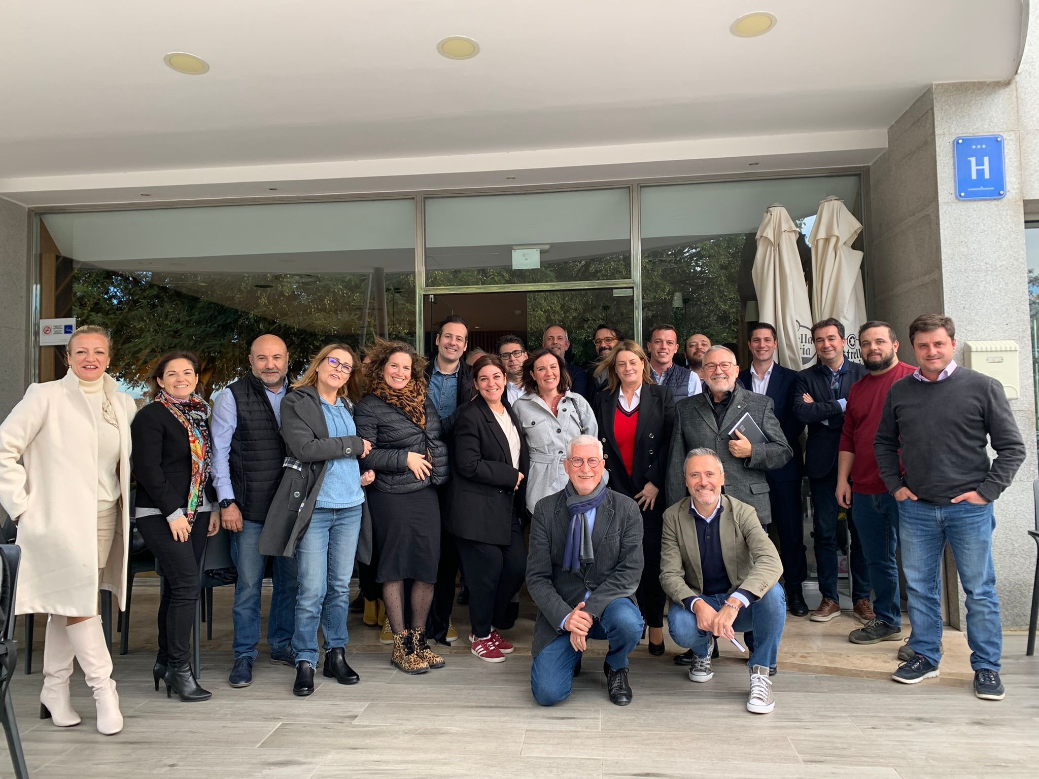 Participantes del ciclo de reuniones empresariales. Foto: Foro Empresarial de l'Horta Sud - 