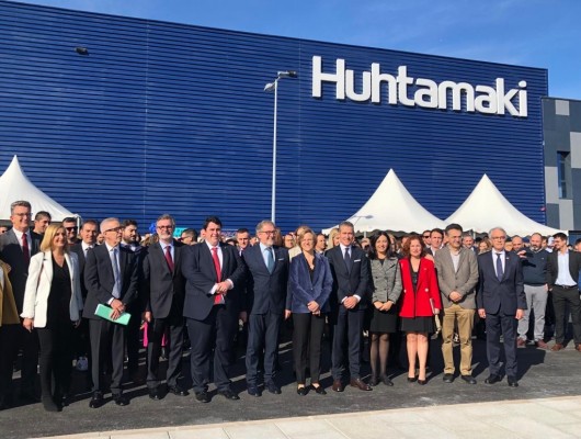 Huhtamaki inaugura la ampliación de su planta y genera 130 nuevos empleos en Nules