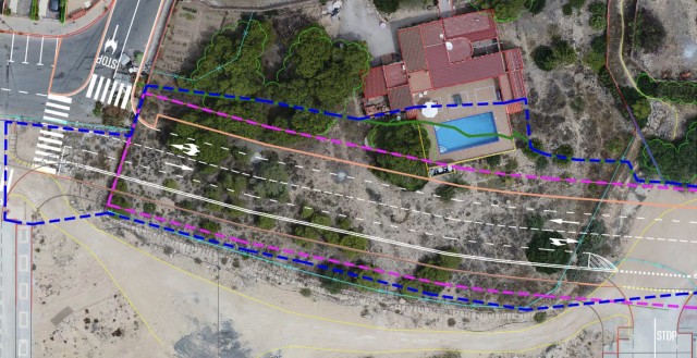 Orihuela conecta el PAU 8 con la calle Ontario: habrá que expropiar y demoler una pisicina