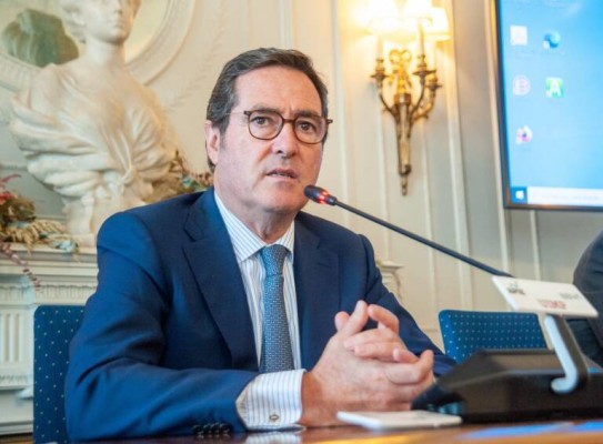 La CEOE reelige a Antonio Garamendi como presidente para los próximos cuatro años