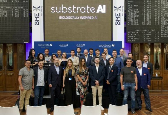 Checkpoint Partners valora en 1,35 euros cada acción de la cotizada valenciana Substrate AI