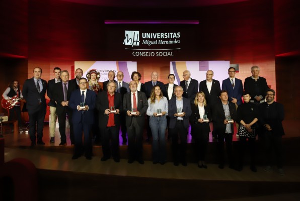 El Consejo Social de la UMH entrega sus premios a las Cátedras Institucionales de la universidad 