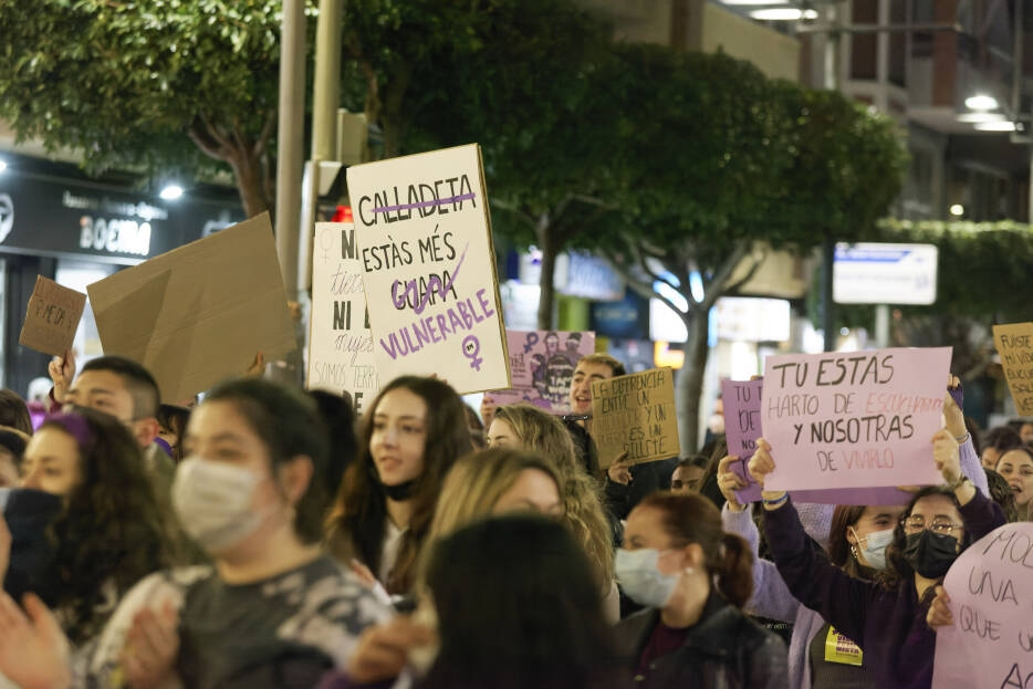 La Plataforma Feminista de Castelló ix al carrer el 25-N per a cridar contra la violència masclista