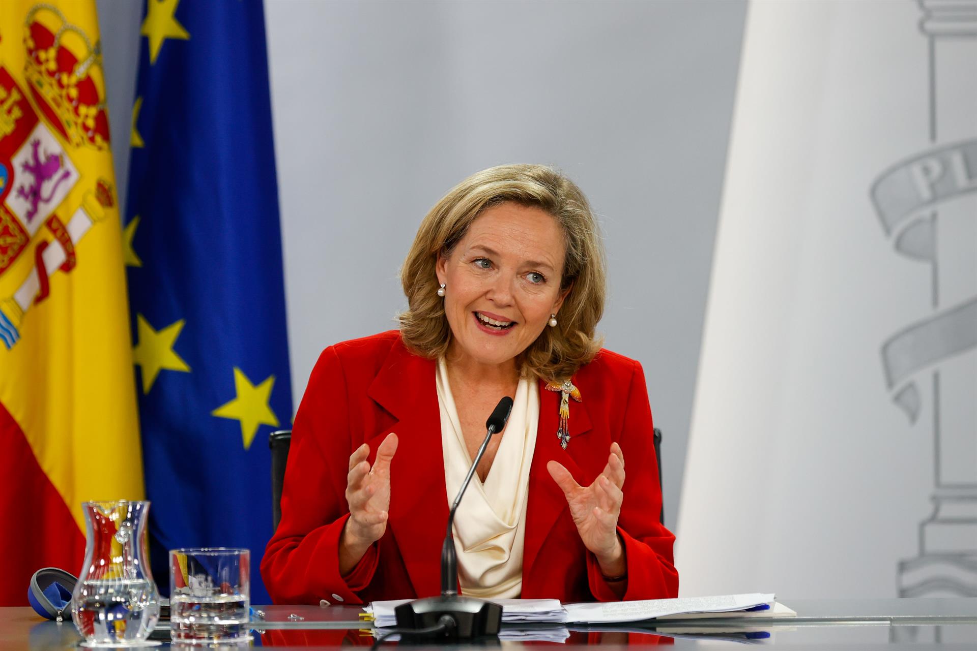 La vicepresidenta Nadia Calviño, en una imagen de archivo. Foto: JAVIER LIZÓN - 