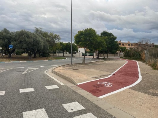 Sant Joan sigue con la puesta en marcha de carriles bici y aprobará crear la comisión de movilidad