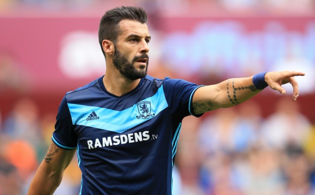Negredo, titular en el duelo del Middlesbrough ante el Hull City