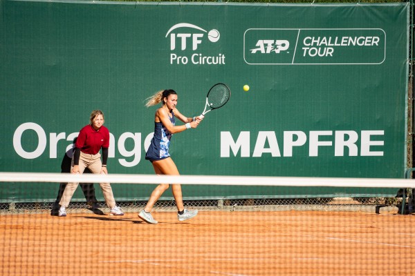 Domingo intenso en la primera ronda previa del ITF Pro 80.000$ Open Ciudad de Valencia