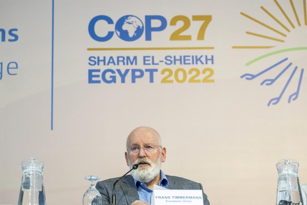 La UE amenaza con abandonar la COP27 si se renuncia al objetivo de los 1,5 grados
