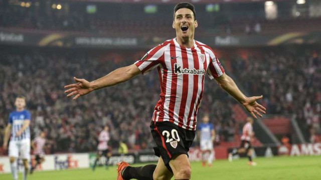 Aduriz igualará a Artetxe como noveno goleador del Athletic si marca en Viena