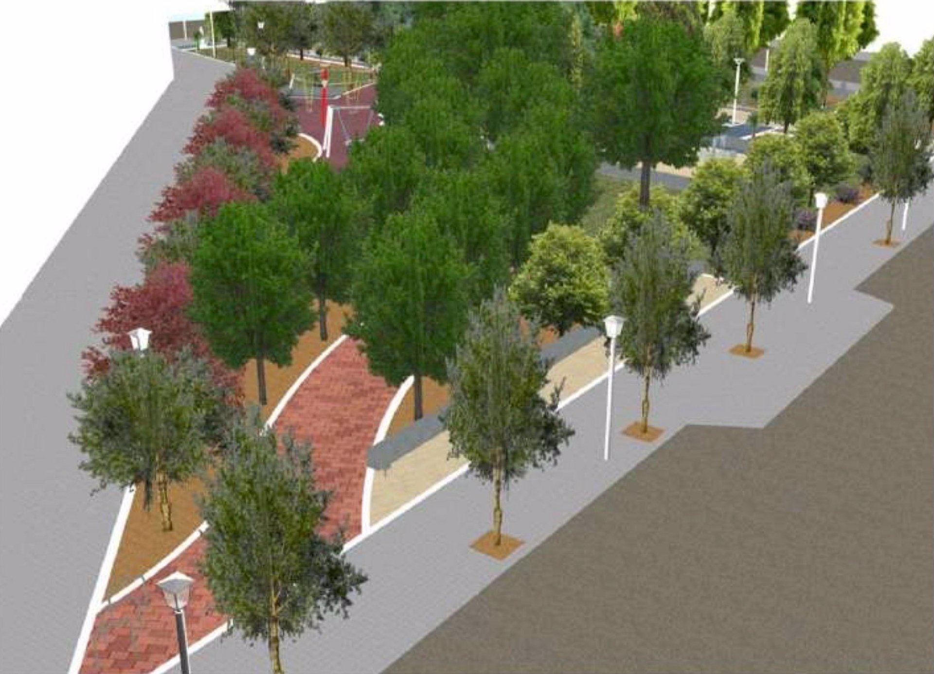  El Ayuntamiento aprueba la licitación del proyecto de ajardinamiento de la calle Siete Aguas
