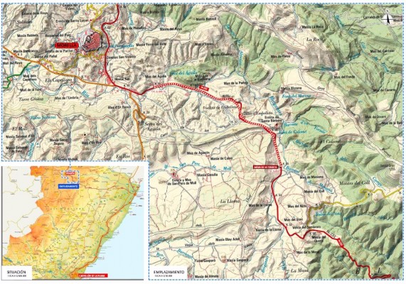 El Mitma aprueba el proyecto para mejorar el trazado de la N-232 entre Masía de la Torreta y Morella