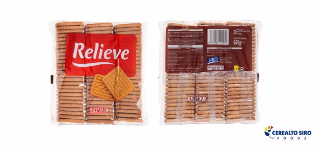 Mercadona retira unas galletas Hacendado por la presencia de trazas de avellana no declarada 