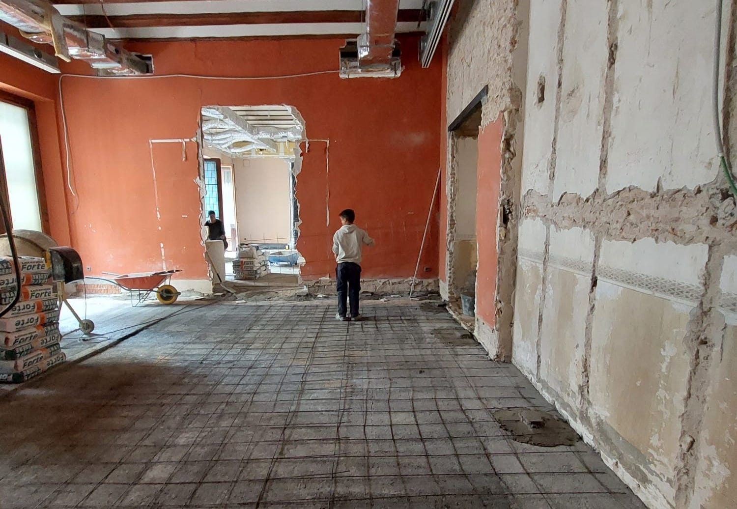 Las obras de remodelación de la Sala de Exposiciones del Ayuntamiento finalizan