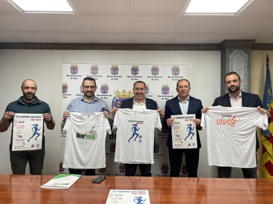 Acervega será la gran beneficiaria de la VII Carrera Solidaria de Cox