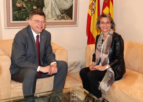 Puig garantiza a la UJI la disposición de la Generalitat a negociar una mejor financiación