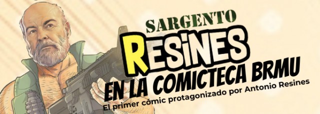 Antonio Resines protagoniza un cómic de Salva Espín y David Galán, que los tres presentarán en la BRMU