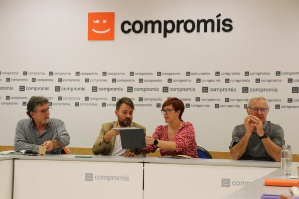 Compromís aprueba el documento ético que deberán firmar sus candidatos