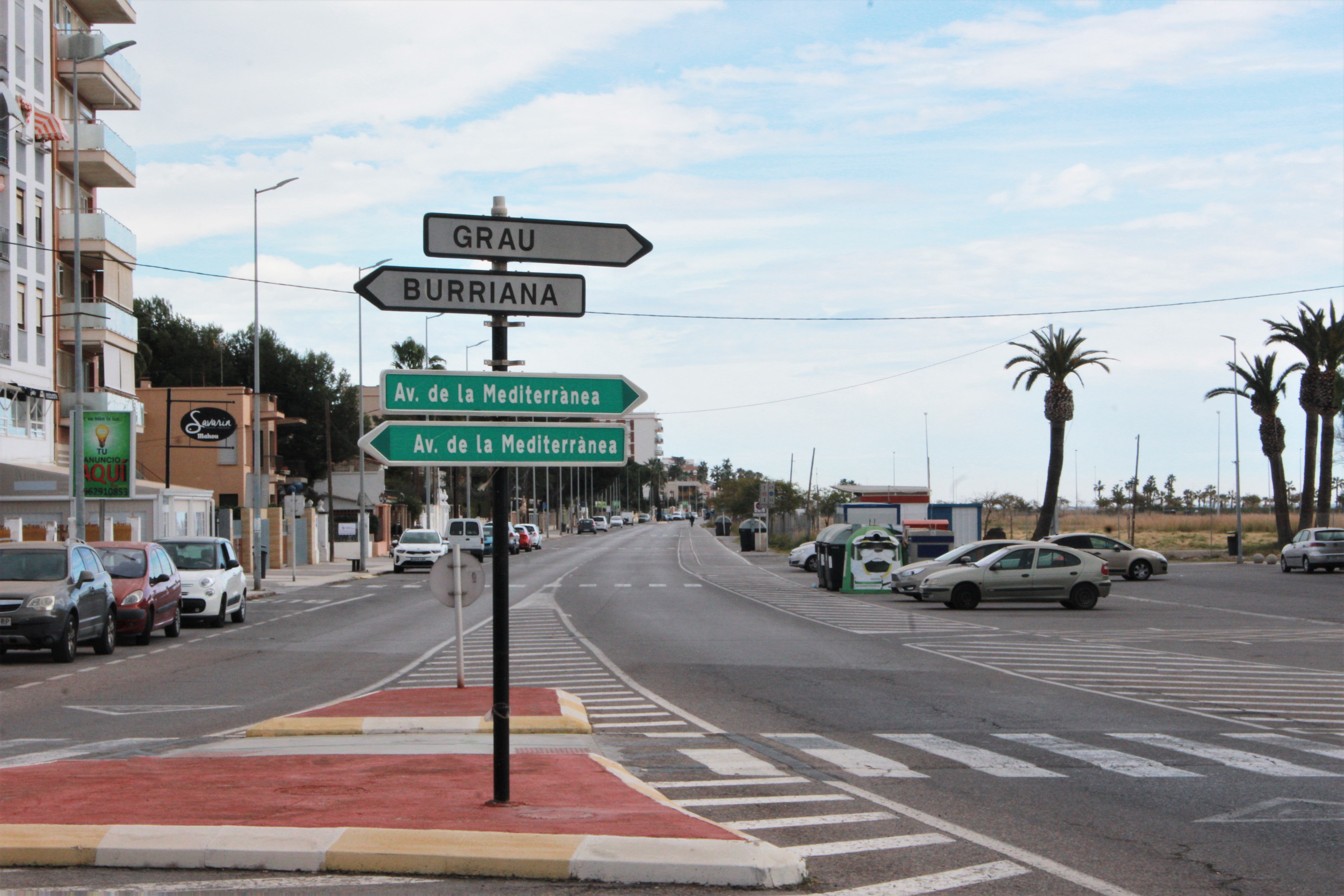 Burriana aprueba la contratación de las obras de la avenida Mediterrània por más de 2 millones