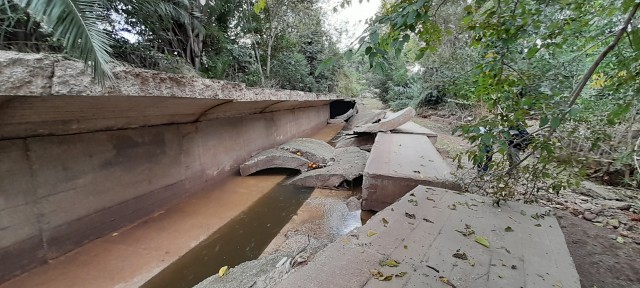 La Confederación Hidrográfica del Júcar reparará el colector del barranco de Mandor de l'Eliana

