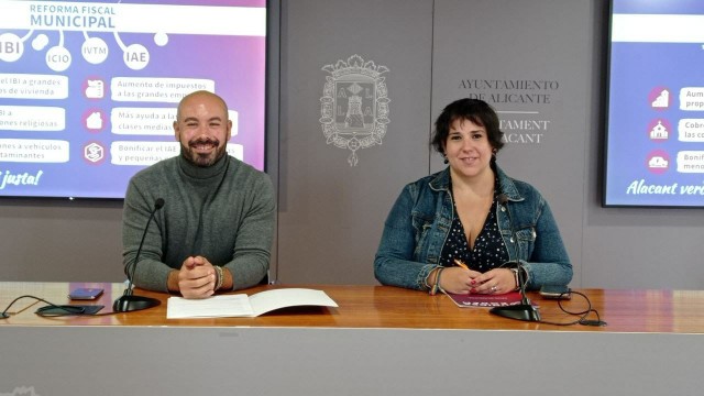 Unides Podem EU plantea una reforma fiscal global en Alicante basada en 