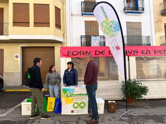 Benlloc se suma al sistema de recogida selectiva de residuos puerta a puerta de la Diputación