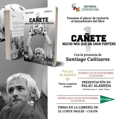 Un libro recoge la vida de Cañizares bajo palos y lejos de ellos