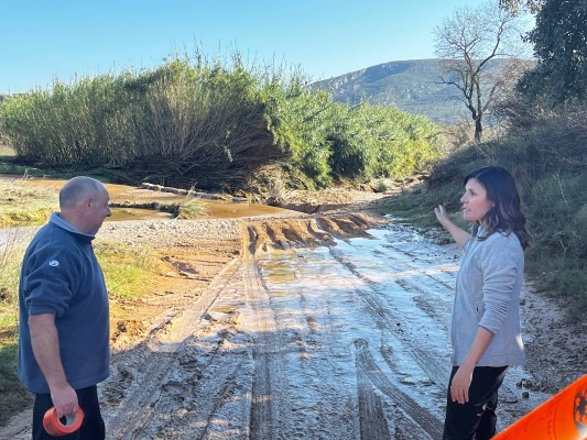 Canet Lo Roig estudia solicitar la declaración de zona catastrófica por los daños de las lluvias