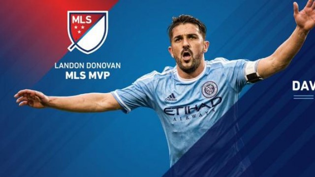 David Villa elegido mejor jugador de la temporada en Estados Unidos