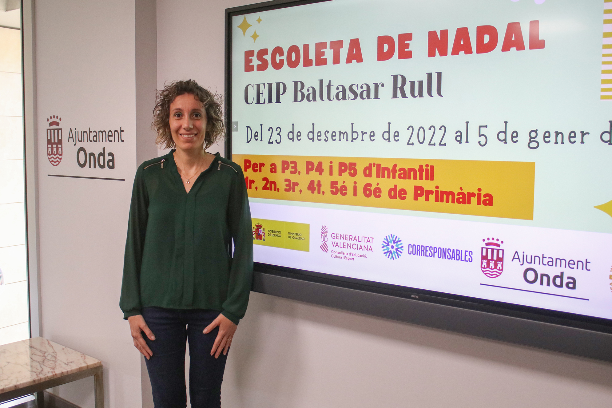 Onda fomenta la conciliación familiar con una nueva edición de la 'Escoleta de Nadal'