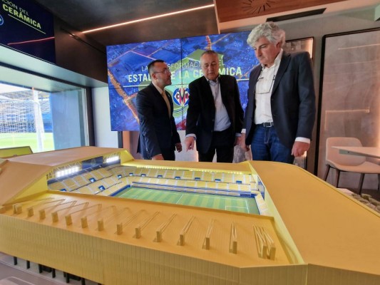 El Villarreal CF muestra en Destaca su gran innovación, el nuevo Estadio de La Cerámica