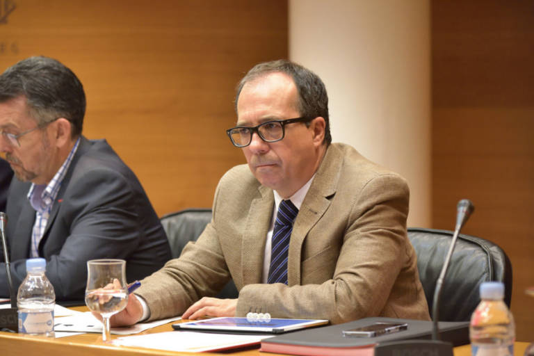 Enrique Soriano, consejo rector de la CVMC (Foto: Corts)  - 