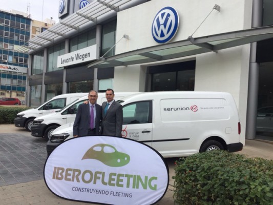 Iberofleeting recibe una flota de Levante Wagen para su cliente Serunión