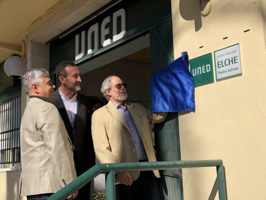 La UNED de Elche toma el nombre del poeta de la Generación del 27 Pedro Salinas 
