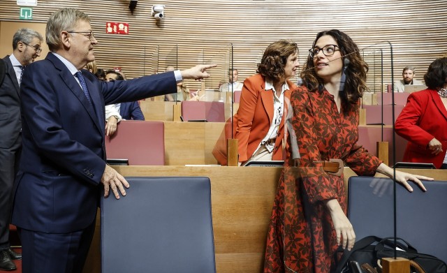 Tú a Boston y yo a California: Puig busca el centro mientras Compromís va a por los votos de Podem