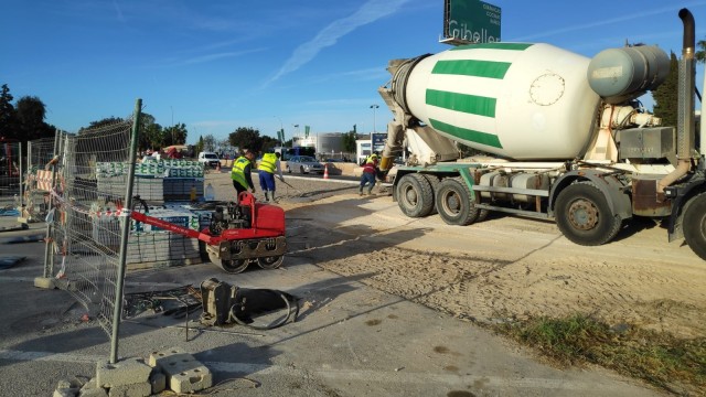 Sant Joan inicia las obras de pavimento y mejora de accesos de la avenida Miguel Hernández al hospital
