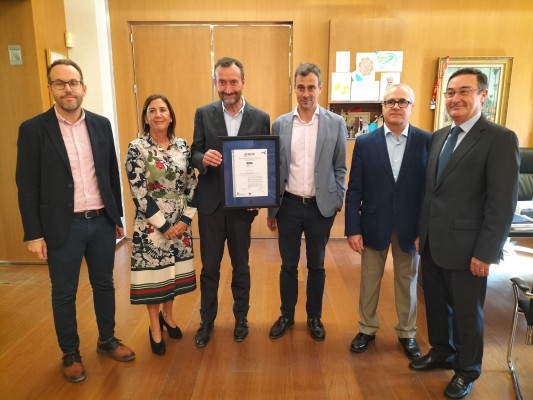 Aigües d’Elx recibe de Aenor la certificación UNE 19601 por la ética empresarial y su sistema de gestión 