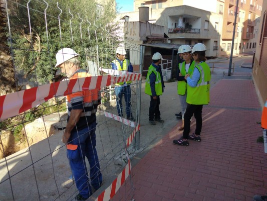 El barrio de Las Tejeras de Los Garres se blinda contra las lluvias torrenciales