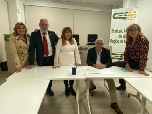María José Campillo toma el relevo de Ángel Victoria al frente del sindicato médico CESM