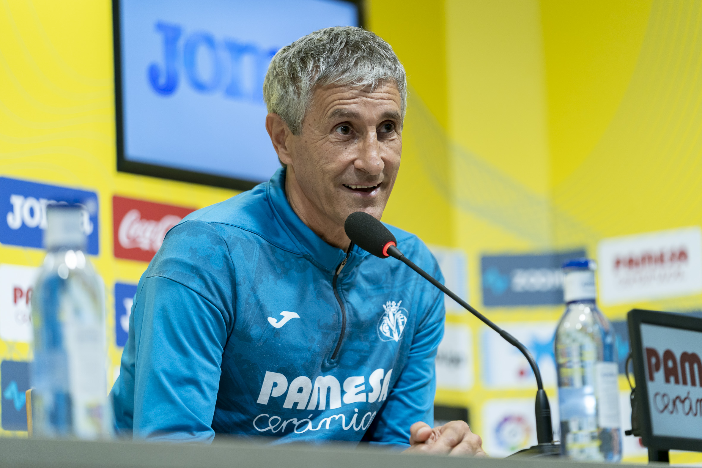 Quique Setién se defiende de las críticas: 