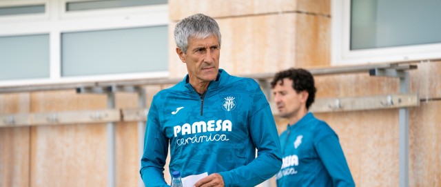 Reunión entre Setién y la plantilla retrasa el entrenamiento más de dos horas