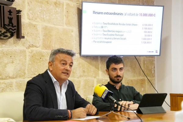 Xábia elimina la tasa de basura a vecinos y empresas, un ahorro de cuatro millones para los contribuyentes

