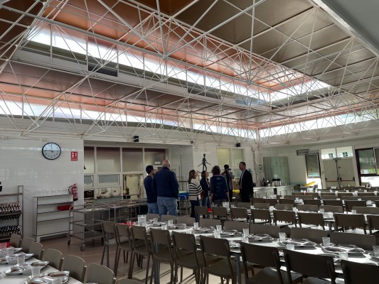 Finalizada la séptima obra del Plan Edificant en Elche en el CEIP El Palmeral, mientras tres siguen atascadas 