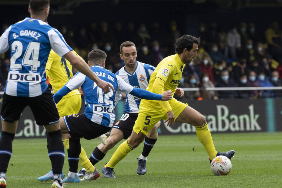 Más de la mitad de los 21 duelos entre el Espanyol y el Villarreal acabaron en empate
